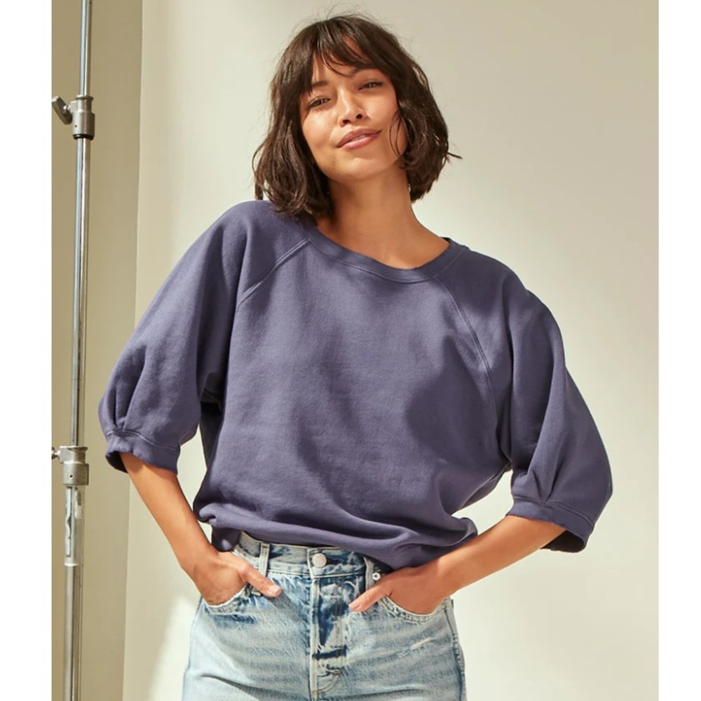 AMO Puff Sleeve Sweatshirt size S